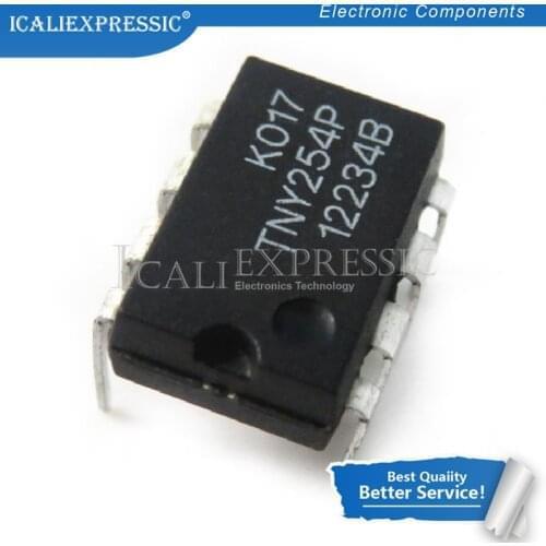 10PCS TNY254PN DIP8 TNY254P DIP TNY254 254PN DIP-8 new and original IC In Stock