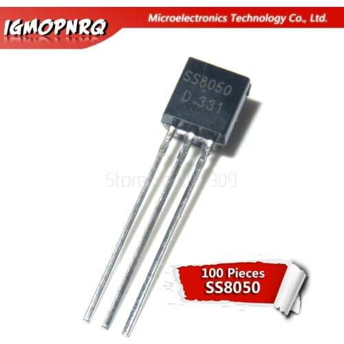 100PCS SS8050 TO-92 8050 TO92 new triode transistor