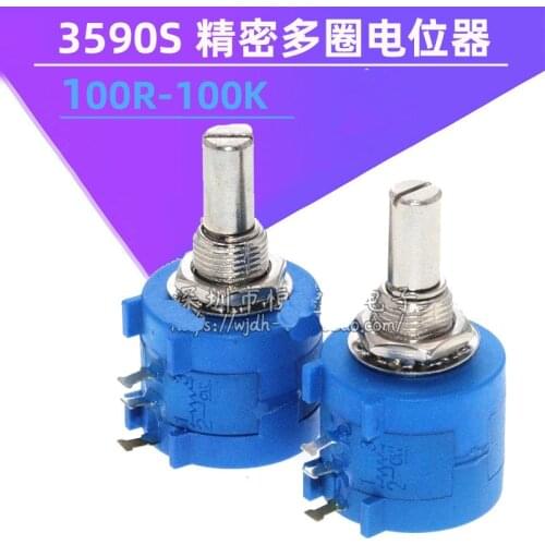 5pcs/lot 3590s-2 - 101 201 501 102 202 502 103 203 503 104 l potentiometer 10K