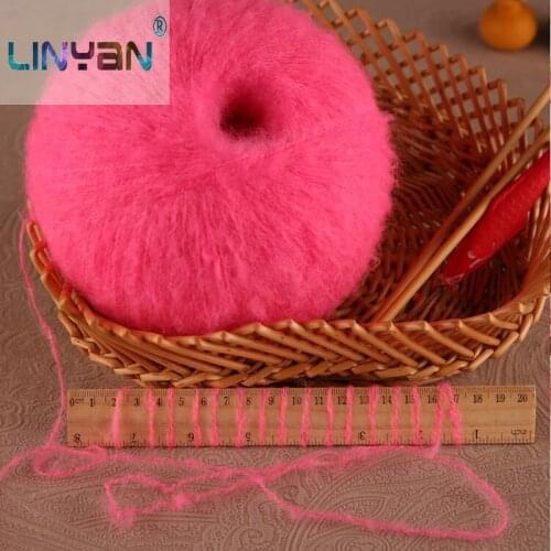 2 pieces 40% angola wool 60% acrylic Yarn for Hand Knitting yarn for crocheting Hand woven crochet Acrylic Australian wool zl4