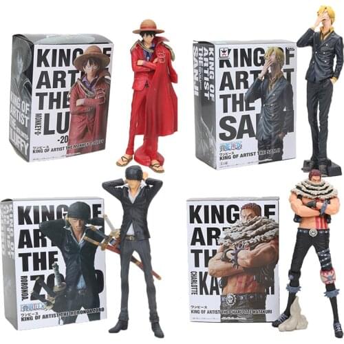 One Piece Action Figure Luffy Sanji zoro Charlotte Katakuri Chopper Usopp King Of Artist KOA PVC Figure Model Toy