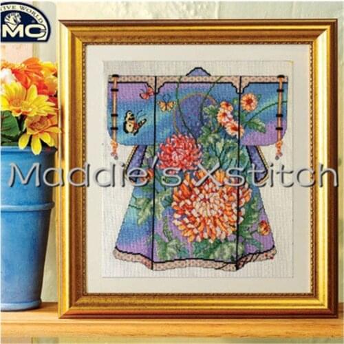 JW062 Cross Stitch Kit Cross stich Kits Homfun Craft Cross Stich Painting Joy Sunday Christmas Decorations For Home Homefun