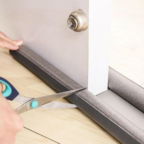 House 95cm Flexible Door Bottom Sealing Strip Guard Sealer Stopper Wind Stopper Door Dust Door Weatherstrip Blocker Guard S K4D9