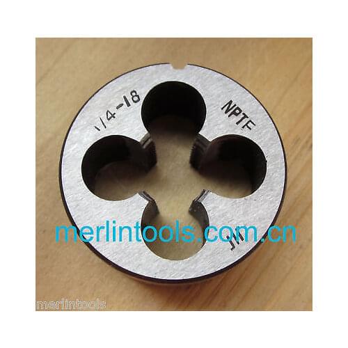 1/4"-18 NPTF Taper Pipe Die 1/4 - 18 TPI