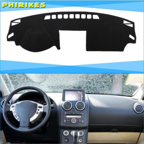 Car Dashboard Cover Mat Pad Dashmat Sun Shade Instrument Carpet Car Accessories For Nissan Qashqai J10 Rogue 2006 2007 2008-2013