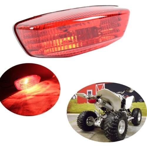 Red 12v 25w Filaments Tail Light for Kawasaki KFX400 KSF Suzuki LT-F250 LT-Z250 LT-Z400 LTA400 LTA500F Quad Sport Z250 Z400