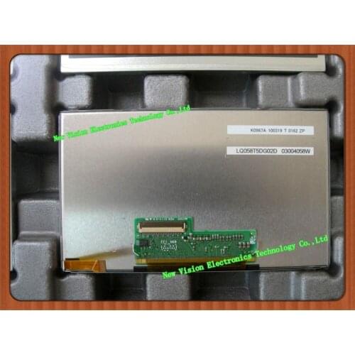 LQ058T5DG02D LQ058T5DG02 Original 5.8 inch 480*240 Car Replacement LCD Screen Panel Display