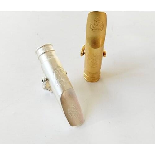 Metal Tenor Soprano Alto Saxophone Mouthpieces Professional Sax Mouthpiece Accessories Gold Plating
