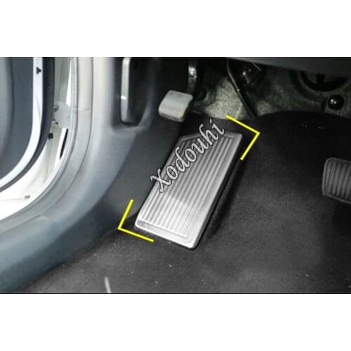 Sticker Styling Foot Inner Brake Rest Lamp Frame Trim Break Pedal Moulding Hood Parts 1pcs For Kia Sportage KX5 2019 2020 2021