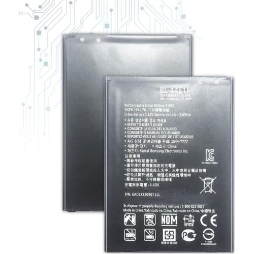 New 3200mAh Mobile Phone Battery For LG V20 VS995 US996 LS997 H990DS H910 H918 BL44E1F BL-44E1F for LG Stylus3 LG-M400DY
