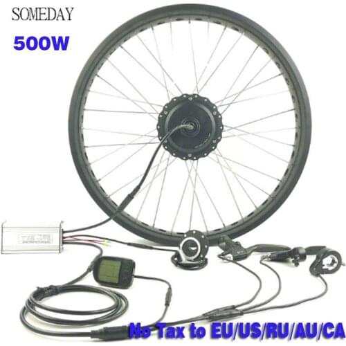 SOMEDAY EBIKE fat tire Rear Rotate whole waterproof cable gear hub motor 36V/48V500W electric snow bike with LCD5 display