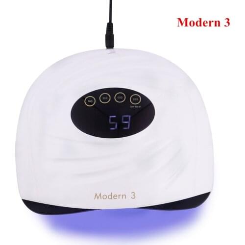 UV LED Lamp for Nails Manicure Fast Curing Gel Polish Nail Dryer 10s/30s/60s/99s Timing Mode with LCD Display Nail Art Tools
