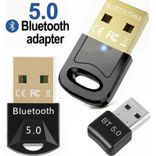 USB Bluetooth 5.0 Adapter Wireless Bluetooth Transmitter Bluetooth Receiver Audio Bluetooth Dongle V5.0 For Computer PC Laptop
