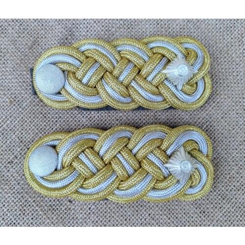 WWII WW2 GERMAN ELITE WAFFEN GENERAL OFFICER ( Lt. General ) SHOULDER BOARDS PAIR OF