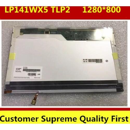 Laptop LCD Screen B141EW05 V3 LP141WX5 TLN1 LTN141AT12 with buckle For DELL E5400 E5500 E6400 notbook