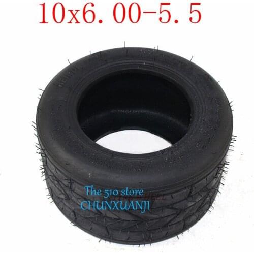 10 inch widened tire 10x6.00-5.5 motorcycle tubeless tire wheel 10x6.00-5.5 to tire vacuum Road tire