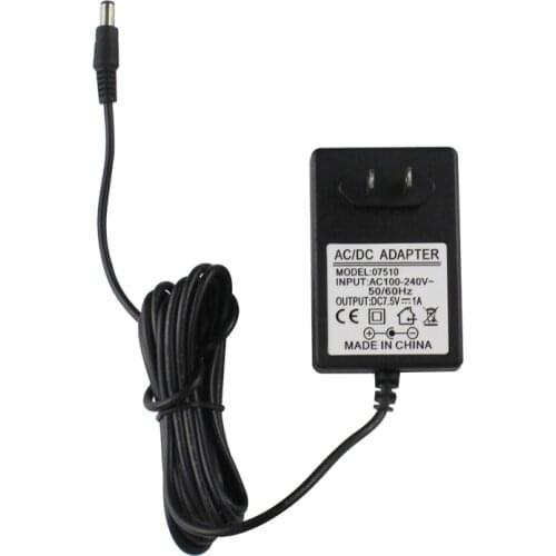 3M 7.5V 1A AC DC Adapter For Casio MT55 MT68 Keyboard