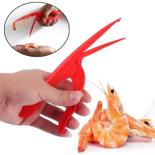 Quick Shrimp Peelers Deveiners Prawn Peeler Peel Device Creative Kitchen Cooking Shell Seafood Tools Easy Use Kitchen Tool 1050A