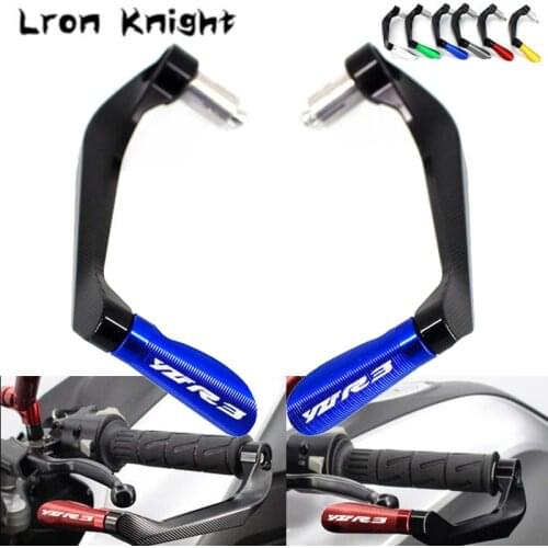 For YAMAHA YZF-R3 YZF-R25 YZFR3 YZFR25 YZF R3 R25 2015-2019 Motorcycle CNC Handlebar Grips Brake Clutch Levers Guard Protector