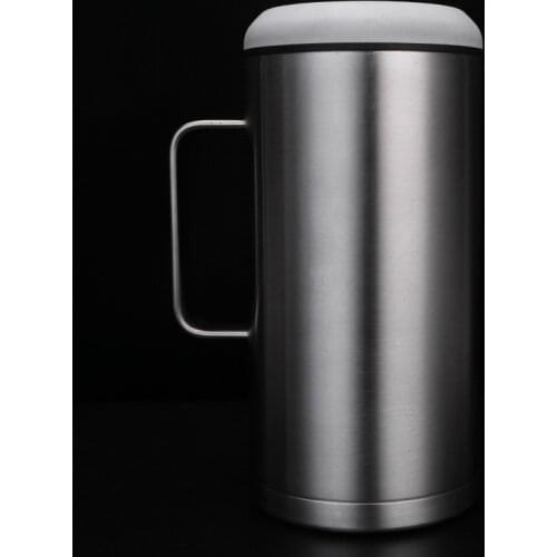 Double Wall 304 Stainless Steel Large capacity Vacuum Keep Cold Cans Outdoor Mug Beverage Coke Bottle 40oz