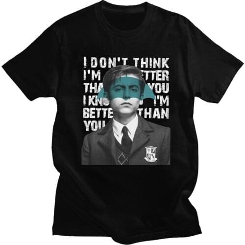 Cool The Umbrella Academy T Shirt Men Short Sleeved Pure Cotton T-shirt Summer Tee Tops Streetwear Tshirt
