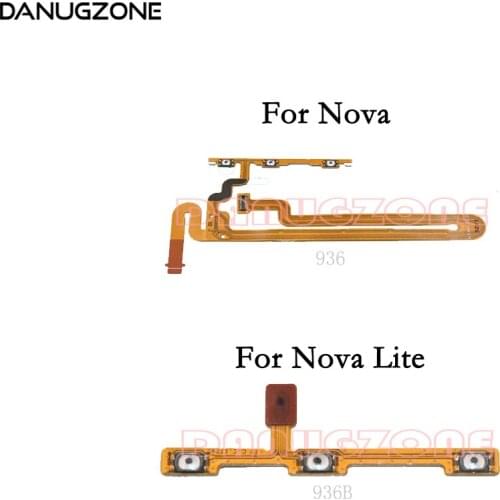 Power Button Switch Volume Button Mute On / Off Flex Cable For Huawei Nova Lite