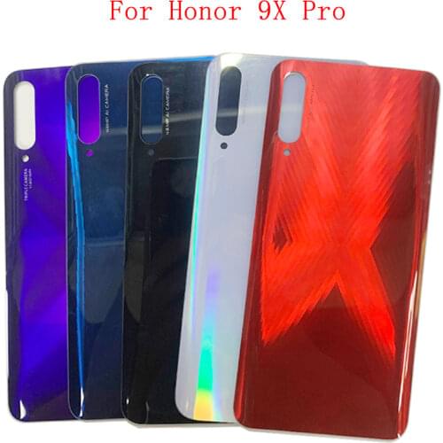 Battery Case Cover Rear Door Housing Back Case For Huawei Honor 9X Pro Replace Battery Cover with Logo