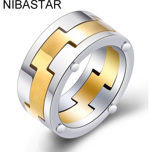 Fashion 316L Stainless Steel Ring Top Quality Titanium Ring Wholesale Jewelry Supplier Free Shipping Size 8#9#10