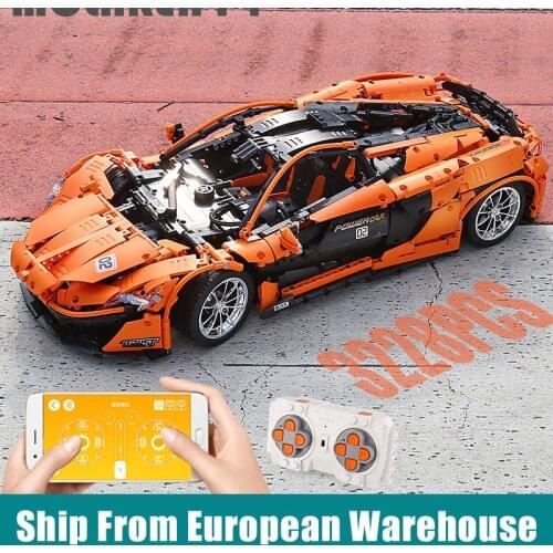 Mould King 13090 APP Control Car 20087 P1 Sport Car Set APP RC Car Model Building Blocks Motor Function Car Kid Christmas Gift