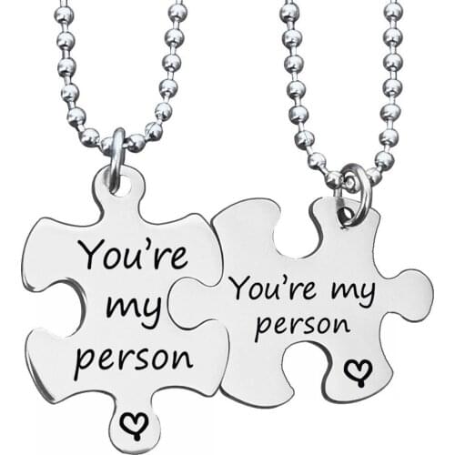 New Fashion Stainless Necklace letters year necklace Valentines Day gift trinket