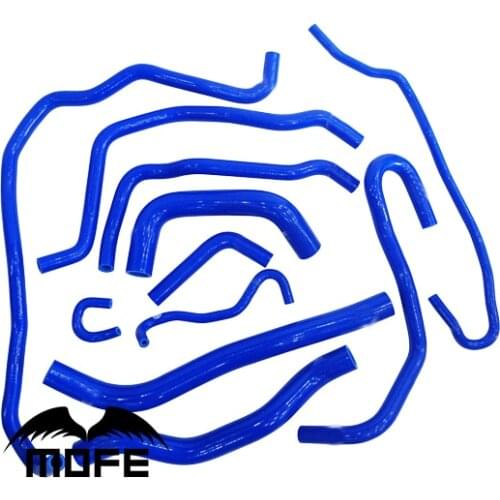 Original Logo 11PCS Silicone Radiator Hose Kit For Mazda 6 2.0 2008~ Blue