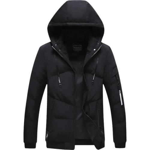 Autumn And Winter New Style Mens Cotton-padded Clothes Casual-Cotton-padded Clothes Fashion Korean-style Slim Fit Mens