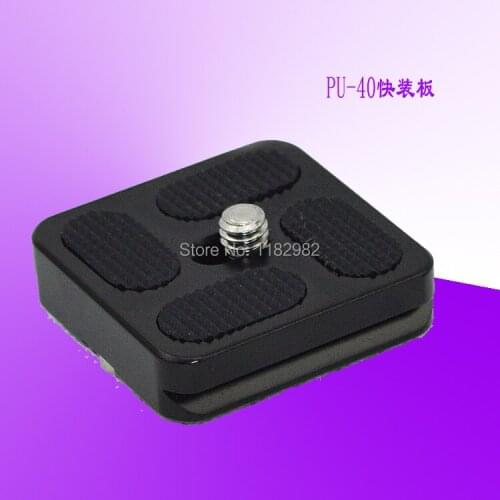 Exempt postage + tracking number camera Quick Release Plate PU-40 camera Safe Screw Outstanding quality