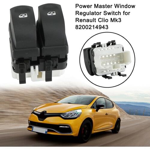 For Renault Clio Clio III Modus/Grand Twingo II Electric Power Master Window Control Switch Regulator Button Console 8200214943
