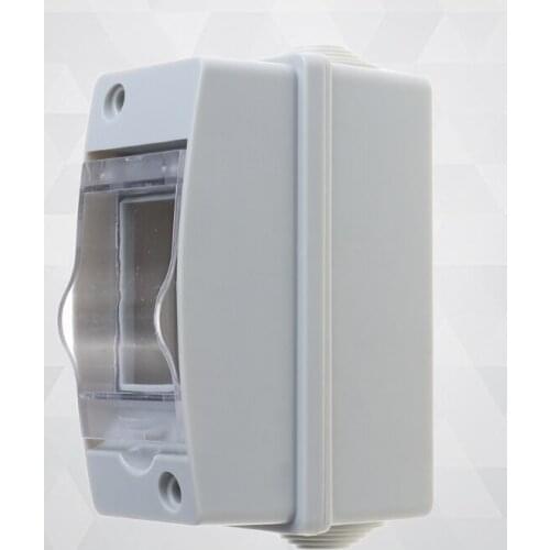 2 Ways Household Illumination Electrical Distribution Box Waterproof with Cover Waterproof Junction Wire Box