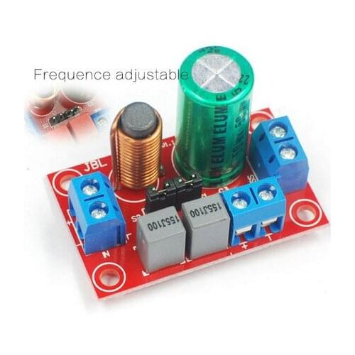 Adjustable Multi Speaker Treble Bass 2 Unit Audio Frequency Divider 2 Way Crossover Filters