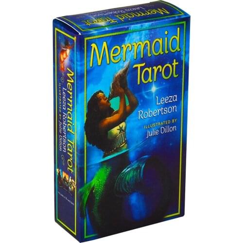 Mermaid Tarot Board Game Toys Oracle Rider Waite Divination Prophet Prophecy Card Poker Gift Prediction Oracle