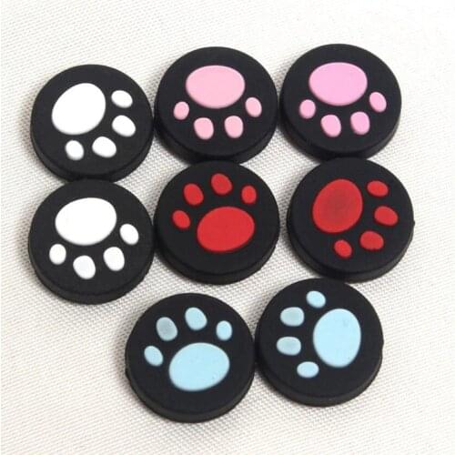 4pcs Thumbstick Grip Cap Analog Joystick Protective Cover Button Pad Case For Sony PlayStation Psvita PS Vita PSV 1000/2000 Slim