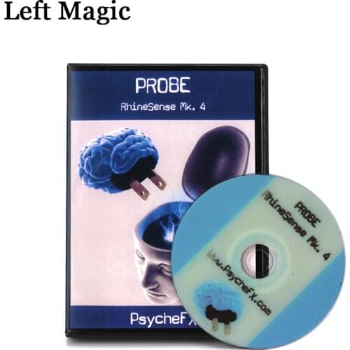 Probe RhineSense Mk. 4 (ESP Card Version + DVD) By Sean Magic Tricks Close Up Street Stage Magic Props Comedy Mentalism