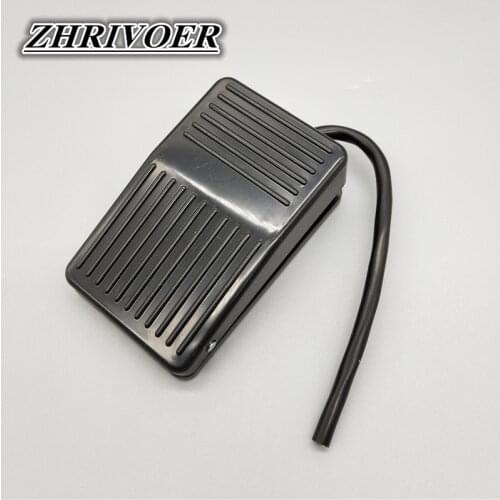 FS-1 Momentary/Self-reset Plastic Anti-skid Foot Switch 10A/250VAC NO+NC Electric Power Foot Pedal Switch