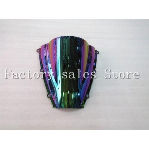 HotSale For Honda CBR 600 RR CBR600RR F5 2003 2004 iridium Windshield WindScreen Double Bubble CBR600 RR CBR 600RR