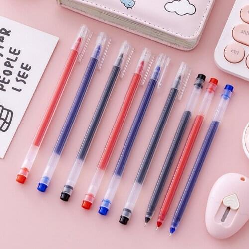 Juneng Writing Advertising Gel Pen Large Capacity Signature Pen Office Culture and Education Prize Student Exam Pen Manufacturer
