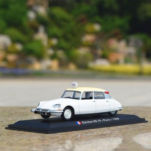 Diecast 1: 43scale Citroen Taxi Alloy Car Modle Simulation Classic Car Collection Static Decoration Gifts Kids Toys Boys