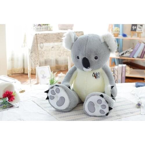 New arrival creative plush toy large 80cm gray koala plush toy soft throw pillow birthday gift b0260