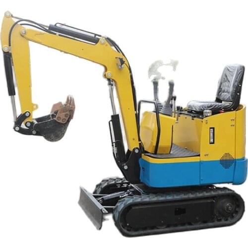 Trade Assurance 1T Electric Mini Excavator With Various Accessories For Hot Sale