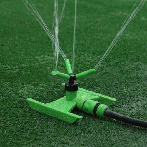 360° Rotating Garden Lawn Sprinkler Grass Water Spray Watering Irrigation