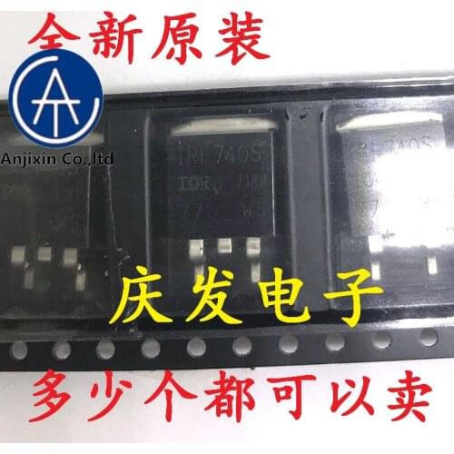 10pcs 100% orginal new 100% quality real stock New original IRF740S LCD common MOS tube TO - 263 encapsulation