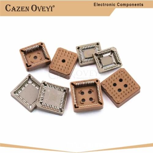 10pcs/lot PLCC IC socket PLCC32 PLCC44 PLCC68 PLCC84 SMD DIP PLCC Socket adapter In Stock