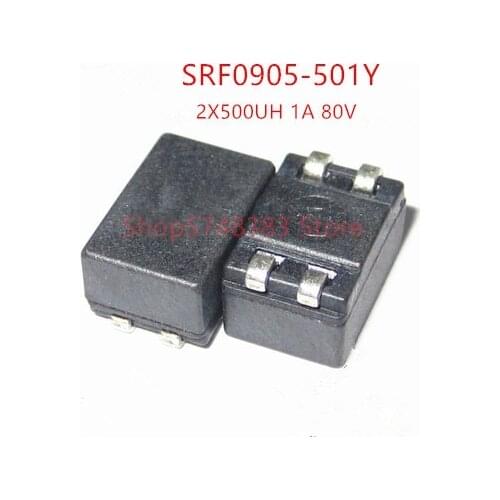 10PCS/LOT SRF0905-501Y 501Y CMC 500UH 1A 2LN 1 KOHM SMD