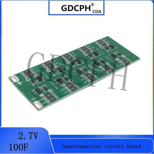 2.7V100F 60F 5F 30F 90F 120F 2.7V Stabilizer plate 27V Farad capacitor module